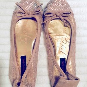 Rhinestone flats